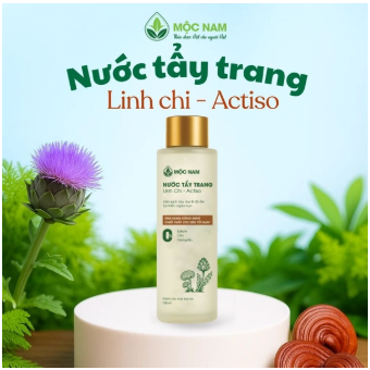 Tẩy trang 2 lớp Mộc Nam chiết xuất Linh Chi Actiso
